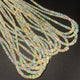 1 Long Strand Amazing Ethiopian Welo Opal Smooth Rondelles -Ethiopian Roundelles Beads 3mm-9mm 16 Inches BR03219