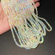 1 Long Strand Amazing Ethiopian Welo Opal Smooth Rondelles -Ethiopian Roundelles Beads 3mm-6mm 16 Inches BR03207