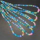 1 Long Strand Amazing Mix Ethiopian Welo Opal Smooth Rondelles -Mix Ethiopian Roundelles Beads 5mm-11mm 16 Inches BR03220