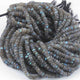 1  Strand  Labradorite Faceted Rondelles - Rondelle Beads - Labradorite Rondelles - 6mm-12.5 Inches BR01139 - Tucson Beads