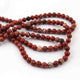 1 Strand Red Jasper , Best Quality , High Quality , Smooth Round Balls - Smooth Balls Beads -8mm 15 Inches BR0063 - Tucson Beads