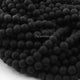 1 Strand Matte Black Onyx , Best Quality , High Quality , Smooth Round Balls - Smooth Balls Beads -8mm 14.5 Inches BR0059 - Tucson Beads