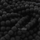 1 Strand Matte Black Onyx , Best Quality , High Quality , Smooth Round Balls - Smooth Balls Beads -8mm 14.5 Inches BR0059 - Tucson Beads