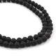 1 Strand Matte Black Onyx , Best Quality , High Quality , Smooth Round Balls - Smooth Balls Beads -8mm 14.5 Inches BR0059 - Tucson Beads