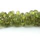 1 Strand  Peridot  Faceted Briolettes - Tear Shape Briolettes -8mmx6mm-10mmx7mm 7 inch BR0608 - Tucson Beads