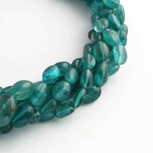 1 Strand Apatite Smooth Oval Briolettes - Apatite Oval Shape - 5mmx6mm-12mmx8mm -13 Inches BR1106 - Tucson Beads