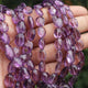 1 Strand Amethyst Faceted Briolettes Oval Shape  Briolettes -9mmx6mm-15mmx13mm 17 Inches BR559 - Tucson Beads