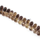 1  Strand Lemon Smoky Quartz  Faceted Roundels -Round Shape  Roundels   12mm - 6 Inches BR2027 - Tucson Beads