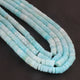 1  Strand  Natural Peru Opal Smooth Heishi Tyre Shape Gemstone Beads,  Peru Opal Plain Tyre Rondelles Beads,-8mm - 16 Inches BR02810 - Tucson Beads