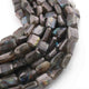 1 Strand Labradorite Faceted Briolettes -Tumble Shape Briolettes - 12mmx8mm-16mmx11mm- 10.5 Inches BR01280 - Tucson Beads