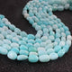 1 Strand Peru  Opal Smooth Tumble Shape Beads,  Plain Nuggets Gemstone Beads 9mmx8mm-14mmx8mm 13 Inches BR02844 - Tucson Beads