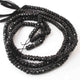 1 Strand Black Onyx Faceted Briolettes  -Roundelles Round Wheels Shape Beads Briolettes  6mm - 12.5 inches BR3286 - Tucson Beads