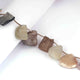 1 Strand Mix Druzy Druzzy Drusy Briolette - Mix Druzy Side Drilled Briolette 18mmx13mm-20mmx19mm -7 Inch BR1907 - Tucson Beads