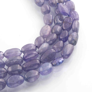 1 Long Strand Tenzanite  Smooth Briolettes -Oval Shape Briolettes -9mmx7mm-19mmx9mm -20 Inches BR01266 - Tucson Beads