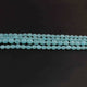 1 Long Strand  Aqua Chalcedony  Smooth Briolettes - Oval Shape Briolettes - 7mmx7mm-12mmx9mm -13 Inches BR02181 - Tucson Beads