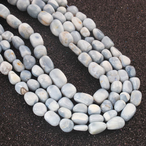 1 Strand Boulder Opal Smooth Tumble Shape Beads,  Plain Nuggets Gemstone Beads 8mmx7mm-13mmx8mm 16 Inches BR02846 - Tucson Beads