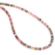 1 Strand Beautiful Multi Tourmaline Heishi Wheel Briolettes- Faceted Gemstone Rondelles Beads- 4mm-5mm -16 Inches BR03085 - Tucson Beads