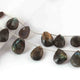 1 Strand Natural Labradorite Faceted Pear Shape Briolettes - Jewelry Making Supplies - 23mmx15mm-18mmx12mm 9 Inch BR3242 - Tucson Beads