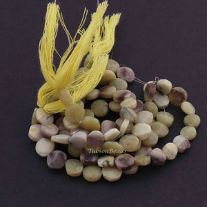 1 Strand Shaded Lemon Jade Beads, Faceted Beads, Lemon Jade Beads,Gemstone Briolettes 8mmx6mm 8 Inches, BR3151 - Tucson Beads