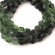 1 Strand Serpentine Faceted   Briolettes -Coin Shape  Briolettes - 8mmx7mm  8 Inches BR3158 - Tucson Beads