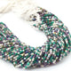 5 Strands Excellent Quality Multi Stone Faceted Rondelles - Mix Stone Roundles Beads 4mm-5mm 13 Inches RB0317 - Tucson Beads