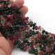 1 Strand Multi Tourmaline Faceted Tear Drop Briolettes - Multi Tourmaline Tear Drop Beads 7mmx4mm-9mmx5mm 9 Inch BR0256 - Tucson Beads