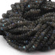 1  Strand  Labradorite Faceted Rondelles - Rondelle Beads - Labradorite Rondelles 8mm 15.5 Inches BR0255 - Tucson Beads