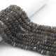 1  Strand  Labradorite Faceted Rondelles - Rondelle Beads - Labradorite Rondelles 8mm 15.5 Inches BR0255 - Tucson Beads