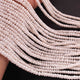 1  Strand White Silverite Faceted Rondelles  - Gemstone Rondelles  3 mm-  13.5 Inches BR01809 - Tucson Beads