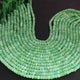 1 Strand Finest Quality Green Opal Faceted Rondelles - Green Opal Rondelles Beads 4mm-5mm 13 Inches BR02259 - Tucson Beads