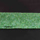 1 Strand Finest Quality Green Opal Faceted Rondelles - Green Opal Rondelles Beads 4mm-5mm 13 Inches BR02259 - Tucson Beads