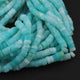 1  Strand  Peru Opal Wheel Shape Faceted Briolettes  - Wheel Shape Briolettes  6mm  10 Inches BR0285 - Tucson Beads