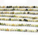 2 Strands Green Opal 3mm Gemstone Balls, Semiprecious beads 12 Inches Long- Faceted Gemstone Jewelry RB0058 - Tucson Beads