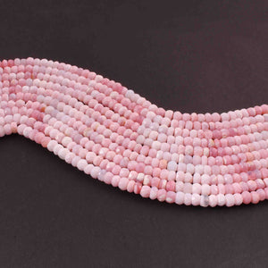 1  Strand Shaded Pink Opal  Faceted Rondelles Beads  - Round Beads -5mm-15 Inches - BR02238 - Tucson Beads