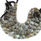 1 Strand Labradorite  Faceted  Briolettes  - Cushion Shape Briolettes  12mm- 10.5 Inches BR02249 - Tucson Beads