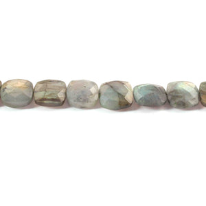 1 Strand Labradorite  Faceted  Briolettes  - Cushion Shape Briolettes  12mm- 10.5 Inches BR02249 - Tucson Beads