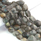 1 Strand Labradorite  Faceted  Briolettes  - Cushion Shape Briolettes  12mm- 10.5 Inches BR02249 - Tucson Beads