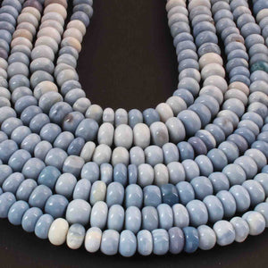 1  Long Strand Bolder Opal  Smooth Roundells -Round Shape Roundells 5mm-6mm-14 Inches BR02241 - Tucson Beads