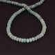 1 Strand Amazonite Faceted  Rondelles ,Round Beads - Gemstone Beads  - 7mm 15.5 Inches BR3619 - Tucson Beads