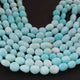 1 Long Strand Peru Opal  Smooth Briolettes -Oval Shape Briolettes - 7mmx7mm-12mmx7mm - 16 Inches BR02212 - Tucson Beads