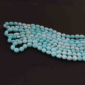 1 Long Strand Peru Opal  Smooth Briolettes -Oval Shape Briolettes - 7mmx7mm-12mmx7mm - 16 Inches BR02212 - Tucson Beads