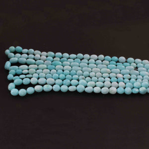 1 Long Strand Peru Opal  Smooth Briolettes -Oval Shape Briolettes - 7mmx7mm-12mmx7mm - 16 Inches BR02212 - Tucson Beads