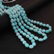 1 Long Strand Peru Opal  Smooth Briolettes -Oval Shape Briolettes - 7mmx7mm-12mmx7mm - 16 Inches BR02212 - Tucson Beads