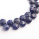 1  Strand Lapis Lazuli Faceted Heart Briolettes - Heart shape Beads - 9mm - 9 Inches BR02519 - Tucson Beads