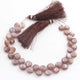 1 Strand Chocolate Moonstone Faceted Heart Shape Briolettes - 10mm 8 Inch BR4053 - Tucson Beads