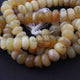 1 Strand Yellow Opal Faceted Rondelles- Yellow Opal Beads 10mm-12mm 19 Inch BR2725 - Tucson Beads