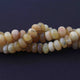 1 Strand Yellow Opal Faceted Rondelles- Yellow Opal Beads 10mm-12mm 19 Inch BR2725 - Tucson Beads