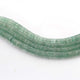 1  Strand  Natural Green Strawberry Faceted Heishi Tyre Shape Gemstone Beads, Green Strawberry Tyre Wheel Rondelles Beads, 6mm-7mm -8 Inches BR02906 - Tucson Beads