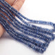 1  Long Strand kyanite Faceted Rondelles -Round  Shape  Rondelles  3mm-5mm-16 Inches BR02528 - Tucson Beads