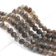 1  Strand Labradorite Faceted Round Ball - Gemstone Rondelles Ball -8mm-7mm 15 Inches BR0694 - Tucson Beads